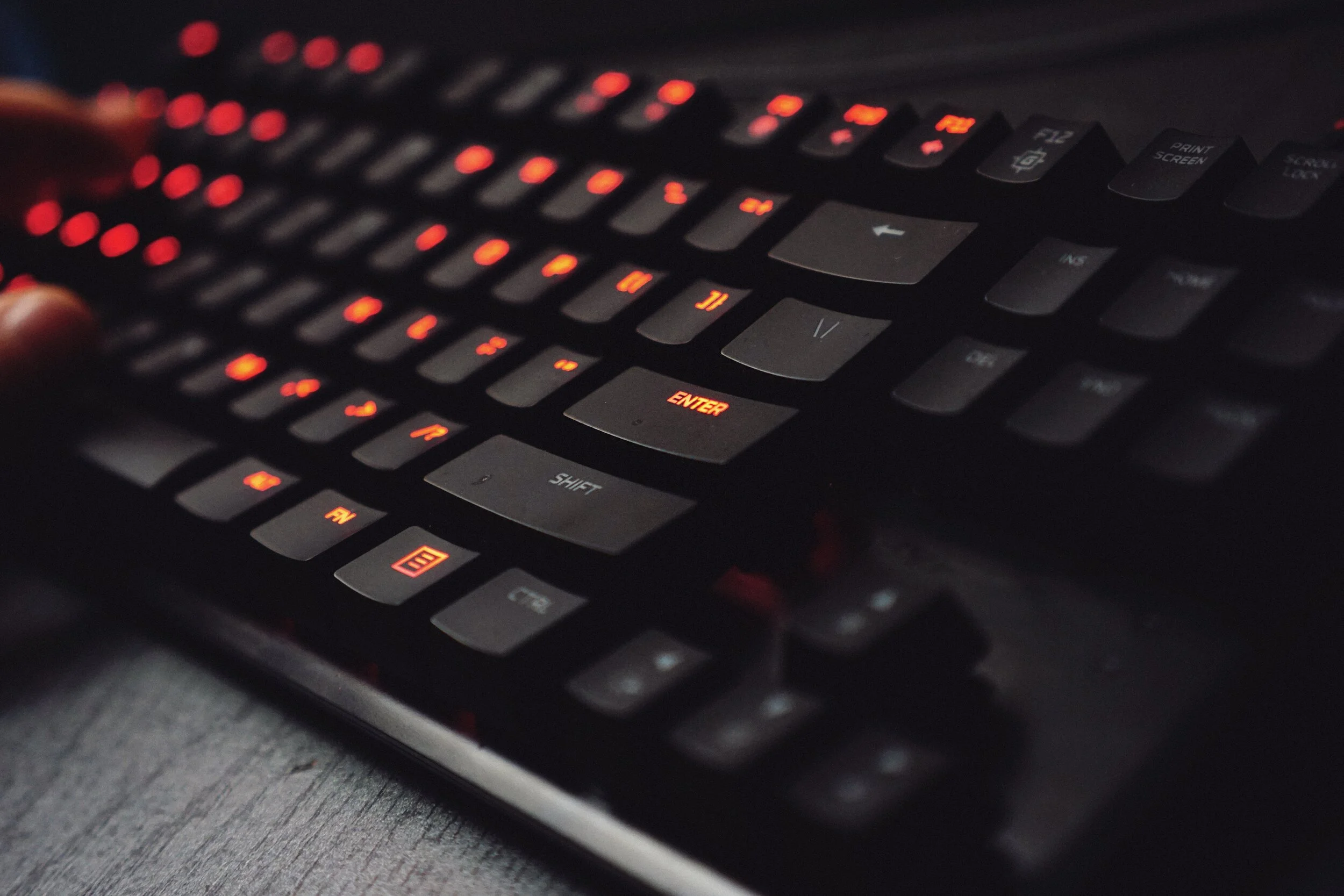 Backlit keyboard